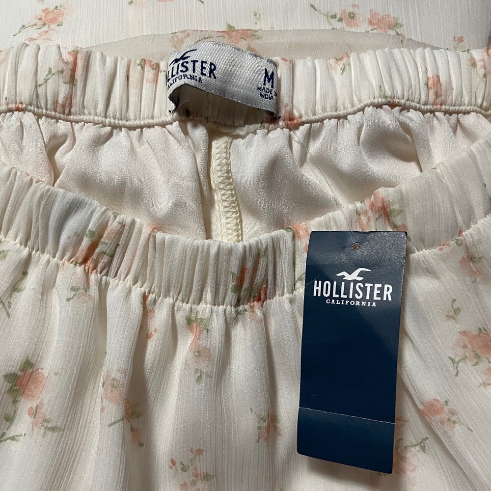 Hollister Cream Floral Maxi Skirt - Picture 4 of 6